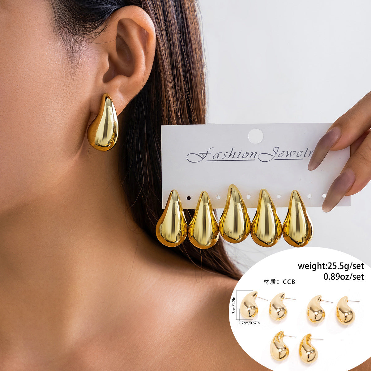 DropDazzle Oorbel - Jouw Statement in Stijl