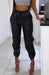 Fashion Lady PU Leren Broek – Badass Loose-Fit Jogger | Edgy & Conscious Style