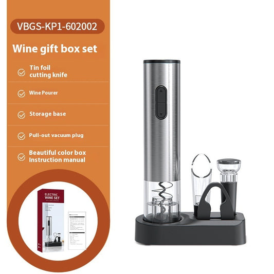 Winista™ – Elektrische Wijnopener (Batterij & Oplaadbaar) | Pop, Pour, Own It