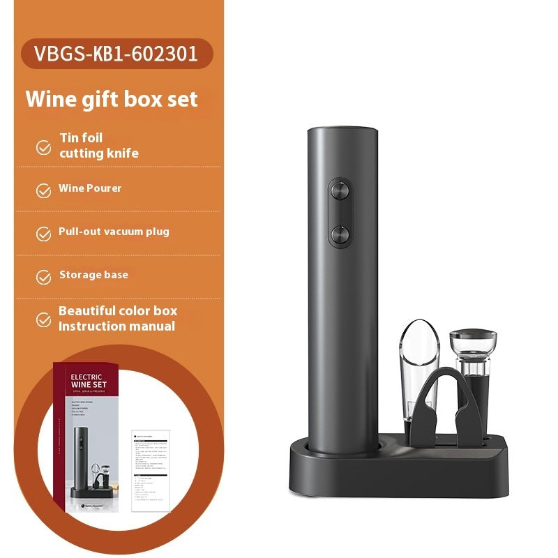 Winista™ – Elektrische Wijnopener (Batterij & Oplaadbaar) | Pop, Pour, Own It