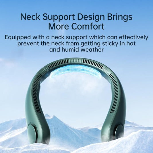 CoolFlow™ – Handsfree 360° Nekventilator. Blijf Cool Waar Je Ook Gaat