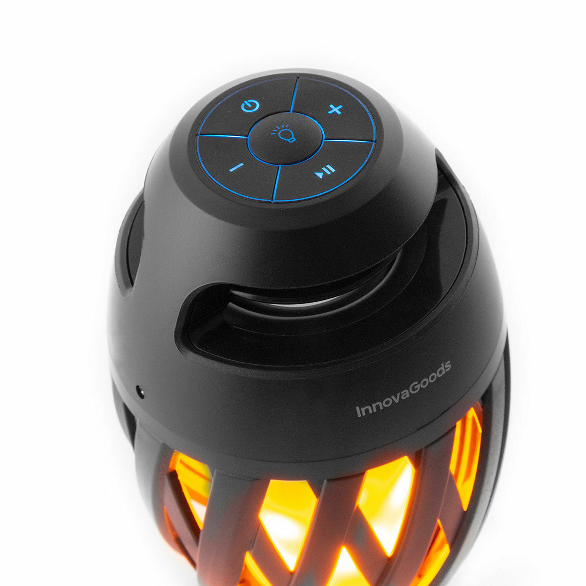 Wireless Speaker with Flame Effect LED Spekkle InnovaGoods-4