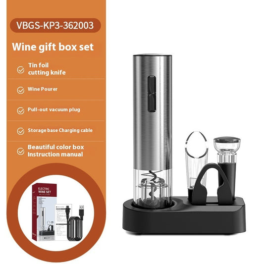 Winista™ – Elektrische Wijnopener (Batterij & Oplaadbaar) | Pop, Pour, Own It