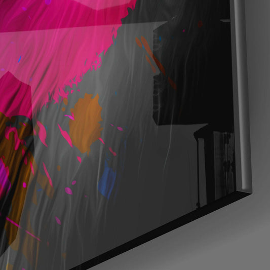 Intellectual Monkey Glass Wall Art-2