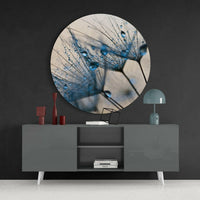 Dandelion Glass Wall Art-3