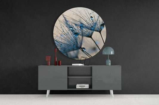 Dandelion Glass Wall Art-3