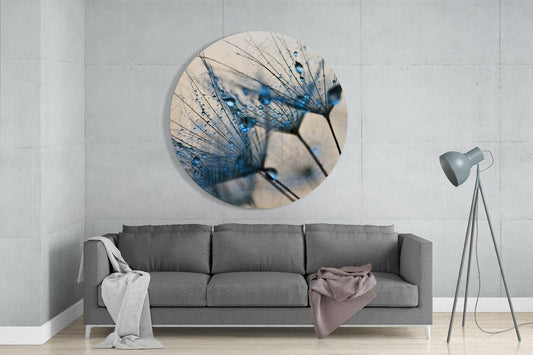 Dandelion Glass Wall Art-1
