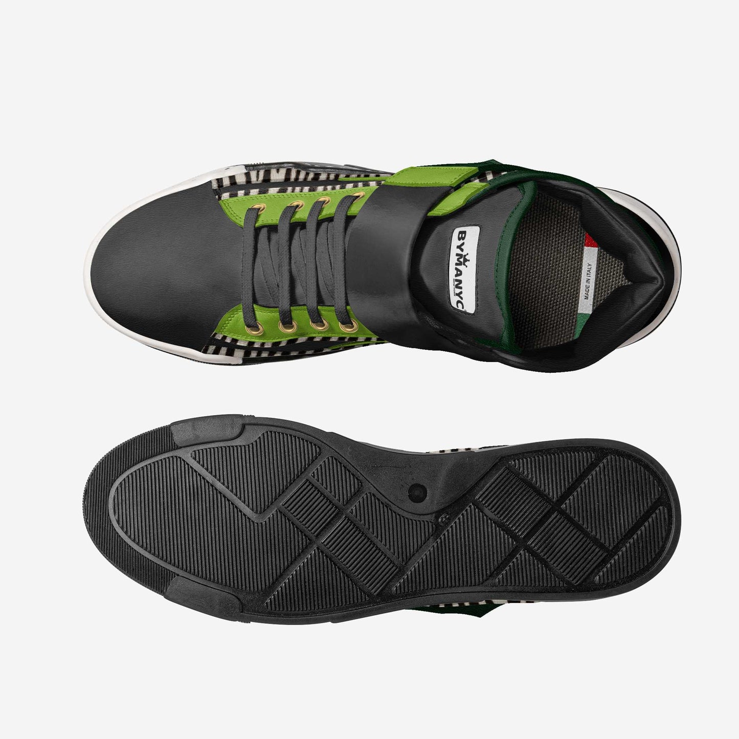 Vegan High-Top BYMANYC ® New York Broadway Nocturne-2