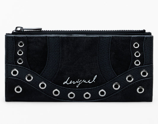 DESIGUAL WOMEN'S BLACK WALLET-0