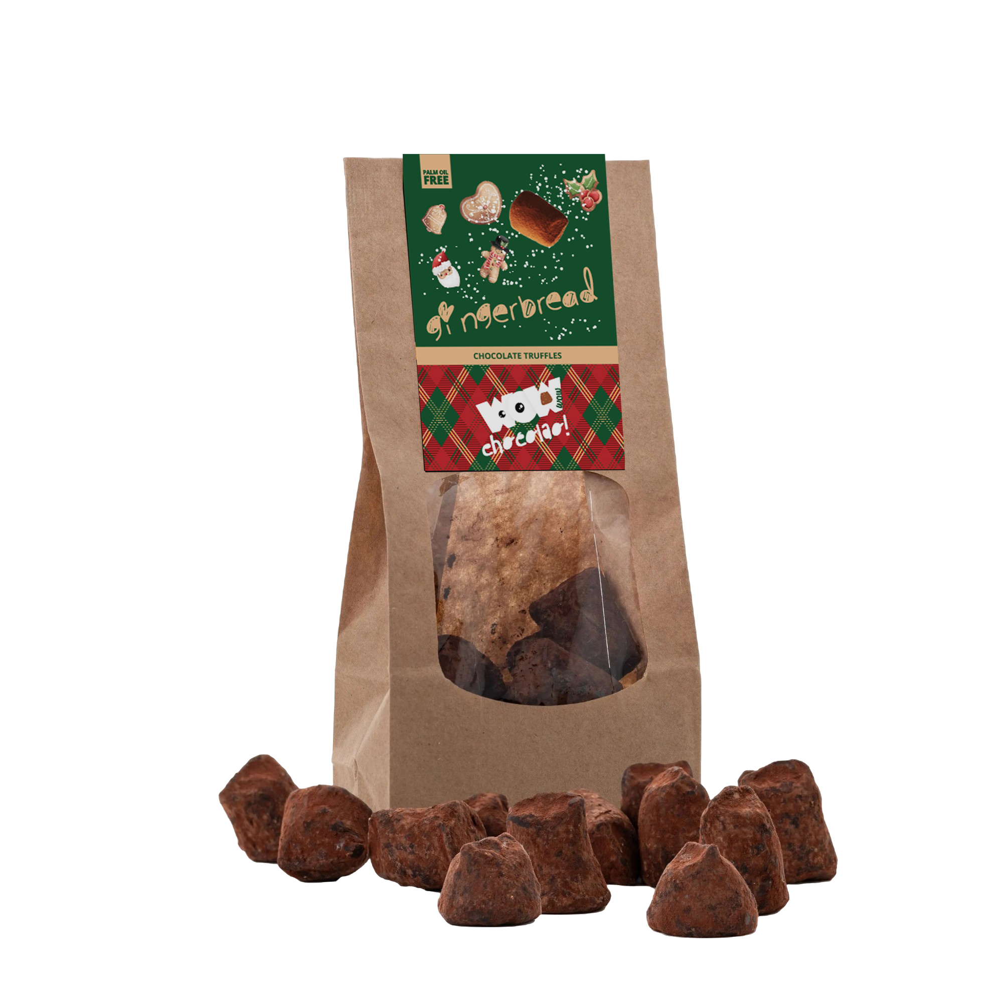 Speculaas Chocoladetruffels – Kersteditie | WOW Chocolao