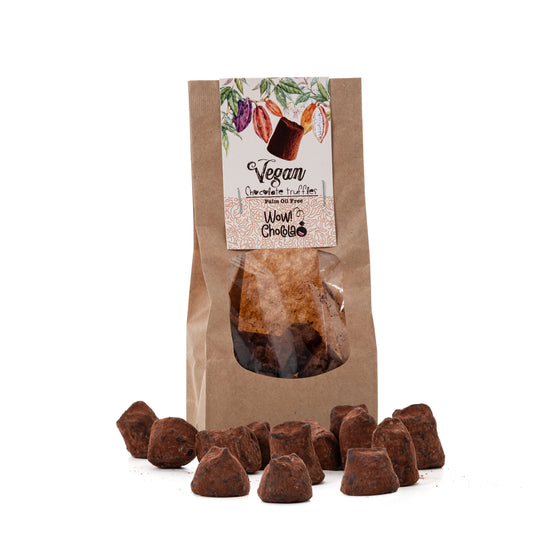 Vegan Chocolate Truffles - Biodegradable bag 130g-1